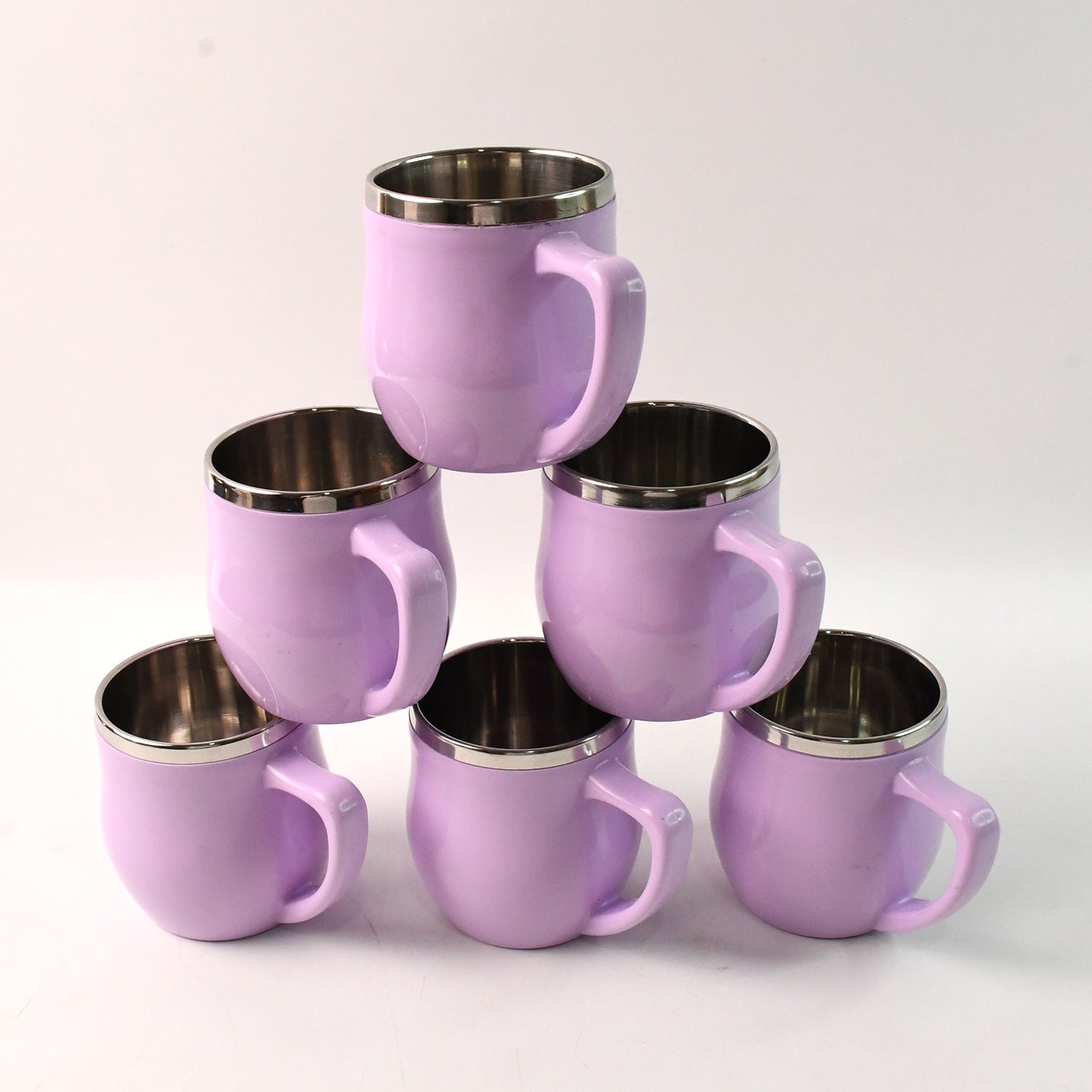 Elegant Purple Coffee Mug Set  Elegant Purple Coffee Mug Set
